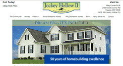 Desktop Screenshot of jockeyhollowii.com